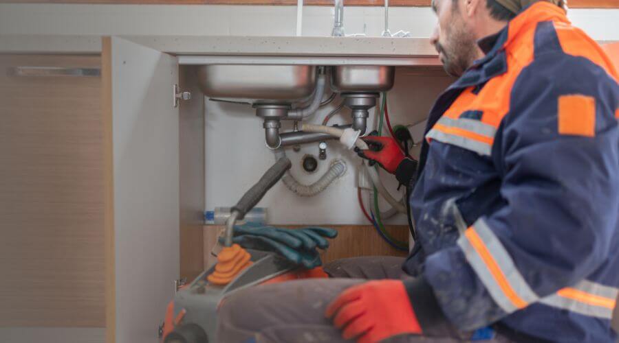 Professional slab leak plumber services in Otisco, IN
